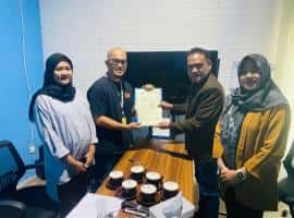 Lebarkan Sayap Kerjasama, Prodi KPI UIN Gus Dur Tanda Tangan MoA dengan Suara.com Yogyakarta