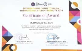 Raih Prestasi Internasional, Ali Yafi Mahasiswa KPI UIN Gus Dur Menang Lomba Fotografi Budaya