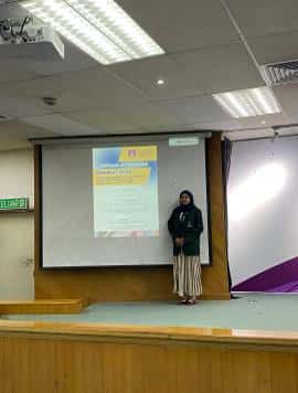 Mahasiswi Indonesia, Kharisma Shafrina Berbagi Wawasan Tentang Dakwah Melalui Budaya Lengger di CERMAT Malaysia